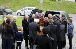 Fijnaart 10 januari 2015                                                                                                     Begrafenis van de vader van Frans en Dorus Bauer; Chris in de kerk in Fijnaart.De moeder van Frans en Mariska en de kinderen zijn natuurlijk aanwezig.