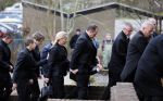 Fijnaart 10 januari 2015                                                                                                     Begrafenis van de vader van Frans en Dorus Bauer; Chris in de kerk in Fijnaart.De moeder van Frans en Mariska en de kinderen zijn natuurlijk aanwezig.