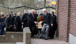 Fijnaart 10 januari 2015                                                                                                     Begrafenis van de vader van Frans en Dorus Bauer; Chris in de kerk in Fijnaart.De moeder van Frans en Mariska en de kinderen zijn natuurlijk aanwezig.