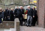 Fijnaart 10 januari 2015                                                                                                     Begrafenis van de vader van Frans en Dorus Bauer; Chris in de kerk in Fijnaart.De moeder van Frans en Mariska en de kinderen zijn natuurlijk aanwezig.
