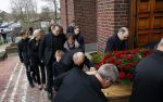 Fijnaart 10 januari 2015                                                                                                     Begrafenis van de vader van Frans en Dorus Bauer; Chris in de kerk in Fijnaart.De moeder van Frans en Mariska en de kinderen zijn natuurlijk aanwezig.