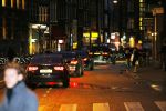 Amsterdam 13 januari 2015
Nieuwjaarsreceptie Koning Willem Alexander en Koningin Maxima in het paleis op de dam.
Geert Wilders vertrekt via de achterkant van het paleis . Zijn beveiliging rijdt in 4 auto's