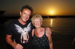 Curacao 31 december 2014
Gerad Joling met zijn moeder op Curacao waar hij oud en nieuw optreedt bij het Lions Dive hotel.