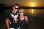 Curacao 31 december 2014
Gerad Joling met zijn moeder op Curacao waar hij oud en nieuw optreedt bij het Lions Dive hotel.