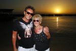 Curacao 31 december 2014
Gerad Joling met zijn moeder op Curacao waar hij oud en nieuw optreedt bij het Lions Dive hotel.
