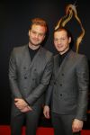 Utrecht 7 januari 2015
Musical awards gala in het Beatrix theater.
Guido Spek Vera Mann en Jim Bakkum