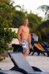 Curacao 31 december 2014
Judoka Henk Grol op het strand van Lions Dive