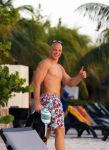 Curacao 31 december 2014
Judoka Henk Grol op het strand van Lions Dive