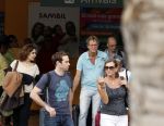 Curacao 1 januari 2015
Jeroen Pauw arriveert met zijn vriendin Nimet Groeneweg op  vliegveld Hato om hier samen met haar een vakantie te vieren.
