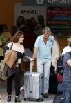 Curacao 1 januari 2015
Jeroen Pauw arriveert met zijn vriendin Nimet Groeneweg op  vliegveld Hato om hier samen met haar een vakantie te vieren.