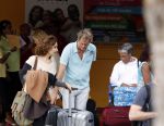 Curacao 1 januari 2015
Jeroen Pauw arriveert met zijn vriendin Nimet Groeneweg op  vliegveld Hato om hier samen met haar een vakantie te vieren.