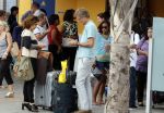 Curacao 1 januari 2015
Jeroen Pauw arriveert met zijn vriendin Nimet Groeneweg op  vliegveld Hato om hier samen met haar een vakantie te vieren.