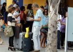 Curacao 1 januari 2015
Jeroen Pauw arriveert met zijn vriendin Nimet Groeneweg op  vliegveld Hato om hier samen met haar een vakantie te vieren.