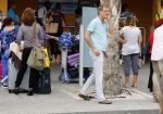 Curacao 1 januari 2015
Jeroen Pauw arriveert met zijn vriendin Nimet Groeneweg op  vliegveld Hato om hier samen met haar een vakantie te vieren.