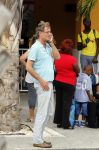 Curacao 1 januari 2015
Jeroen Pauw arriveert met zijn vriendin Nimet Groeneweg op  vliegveld Hato om hier samen met haar een vakantie te vieren.