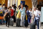 Curacao 1 januari 2015
Jeroen Pauw arriveert met zijn vriendin Nimet Groeneweg op  vliegveld Hato om hier samen met haar een vakantie te vieren.