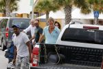 Curacao 1 januari 2015
Jeroen Pauw arriveert met zijn vriendin Nimet Groeneweg op  vliegveld Hato om hier samen met haar een vakantie te vieren.