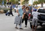 Curacao 1 januari 2015
Jeroen Pauw arriveert met zijn vriendin Nimet Groeneweg op  vliegveld Hato om hier samen met haar een vakantie te vieren.
