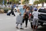 Curacao 1 januari 2015
Jeroen Pauw arriveert met zijn vriendin Nimet Groeneweg op  vliegveld Hato om hier samen met haar een vakantie te vieren.