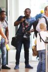 Curacao 1 januari 2015
Jetro Willems en zijn vriendin vliegen vanaf Curacao terug naar Nederland om daar aan de tweede seizoenshelft te beginnen met zijn club PSV