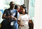 Curacao 1 januari 2015
Jetro Willems en zijn vriendin vliegen vanaf Curacao terug naar Nederland om daar aan de tweede seizoenshelft te beginnen met zijn club PSV