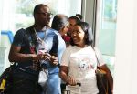Curacao 1 januari 2015
Jetro Willems en zijn vriendin vliegen vanaf Curacao terug naar Nederland om daar aan de tweede seizoenshelft te beginnen met zijn club PSV