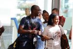 Curacao 1 januari 2015
Jetro Willems en zijn vriendin vliegen vanaf Curacao terug naar Nederland om daar aan de tweede seizoenshelft te beginnen met zijn club PSV