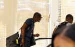 Curacao 1 januari 2015
Jetro Willems en zijn vriendin vliegen vanaf Curacao terug naar Nederland om daar aan de tweede seizoenshelft te beginnen met zijn club PSV