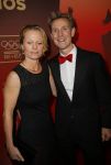 Amsterdam 16 december 2014
Sportman van het jaar verkiezing in de RAI.
Jochem Uytdehaage en partner Danielle Mouissie