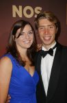 Amsterdam 16 december 2014
Sportman van het jaar verkiezing in de RAI.
Jorrit Bergsma met partner Heather Richardson