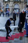 Amsterdam 13 januari 2015
Nieuwjaarsreceptie Koning Willem Alexander en Koningin Maxima in het paleis op de dam.