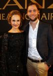 Amsterdam 11 maart 2014
Modeshow Addy v d Krommenacker in het mziektheater aan het ij. Kimberly Klaver met vriend