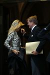 Amsterdam 14 januari 2015
Centaal station van Amsterdam gezien vanuit het eye theater.Koning Willem Alexander en koningin Maxima arriveren bij het paleis op de dam voor de nieuwjaarsreceptie.