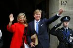 Amsterdam 13 januari 2015
Nieuwjaarsreceptie Koning Willem Alexander en Koningin Maxima in het paleis op de dam.