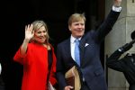 Amsterdam 13 januari 2015
Nieuwjaarsreceptie Koning Willem Alexander en Koningin Maxima in het paleis op de dam.