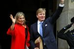 Amsterdam 13 januari 2015
Nieuwjaarsreceptie Koning Willem Alexander en Koningin Maxima in het paleis op de dam.
