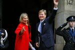Amsterdam 13 januari 2015
Nieuwjaarsreceptie Koning Willem Alexander en Koningin Maxima in het paleis op de dam.