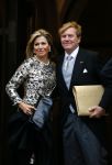 Amsterdam 14 januari 2015
Centaal station van Amsterdam gezien vanuit het eye theater.Koning Willem Alexander en koningin Maxima arriveren bij het paleis op de dam voor de nieuwjaarsreceptie.