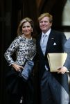 Amsterdam 14 januari 2015
Centaal station van Amsterdam gezien vanuit het eye theater.Koning Willem Alexander en koningin Maxima arriveren bij het paleis op de dam voor de nieuwjaarsreceptie.