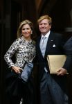 Amsterdam 14 januari 2015
Centaal station van Amsterdam gezien vanuit het eye theater.Koning Willem Alexander en koningin Maxima arriveren bij het paleis op de dam voor de nieuwjaarsreceptie.