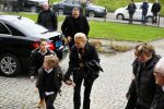 Fijnaart 10 januari 2015Begrafenis van de vader van Frans en Dorus Bauer; Chris in de kerk in Fijnaart.De moeder van Frans en Mariska en de kinderen zijn natuurlijk aanwezig.