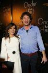 Amsterdam 12 januari 2015
Premiere onder het hart in het Anne theater.
Nadja Hupscher met partner