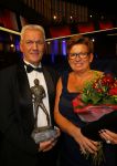 Amsterdam 16 december 2014
Sportman van het jaar verkiezing in de RAI.
Ouders Arjen Robben