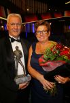 Amsterdam 16 december 2014
Sportman van het jaar verkiezing in de RAI.
Ouders Arjen Robben
