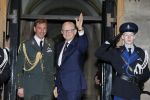 Amsterdam 13 januari 2015
Nieuwjaarsreceptie Koning Willem Alexander en Koningin Maxima in het paleis op de dam.
Pieter v Vollenhoven in zijn volkswagen Phaeton
