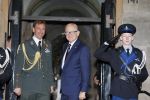 Amsterdam 13 januari 2015
Nieuwjaarsreceptie Koning Willem Alexander en Koningin Maxima in het paleis op de dam.
Pieter v Vollenhoven in zijn volkswagen Phaeton