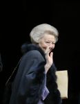 Amsterdam 13 januari 2015
Nieuwjaarsreceptie Koning Willem Alexander en Koningin Maxima in het paleis op de dam.
Prinses Beatrix in haar verlengde Volvo