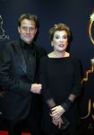 Utrecht 7 januari 2015
Musical awards gala in het Beatrix theater.
Raymonde de Kuyper met Tony Neef en man