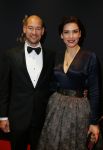 Utrecht 7 januari 2015
Musical awards gala in het Beatrix theater.
Renee v Wegberg met man