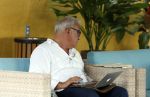 Curacao 27 december 2014
Rick Felderhof werkt aan een boek op Curacao.